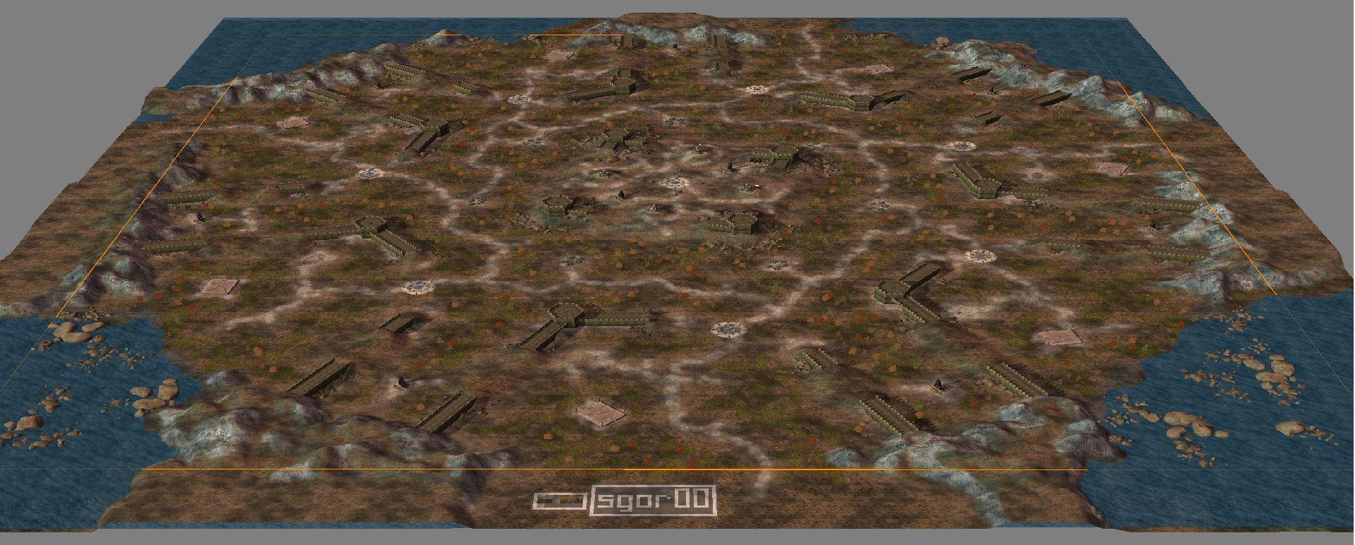 Карта Ancient Keep v5 для Command and Conquer: Generals – Zero Hour — изображение карты