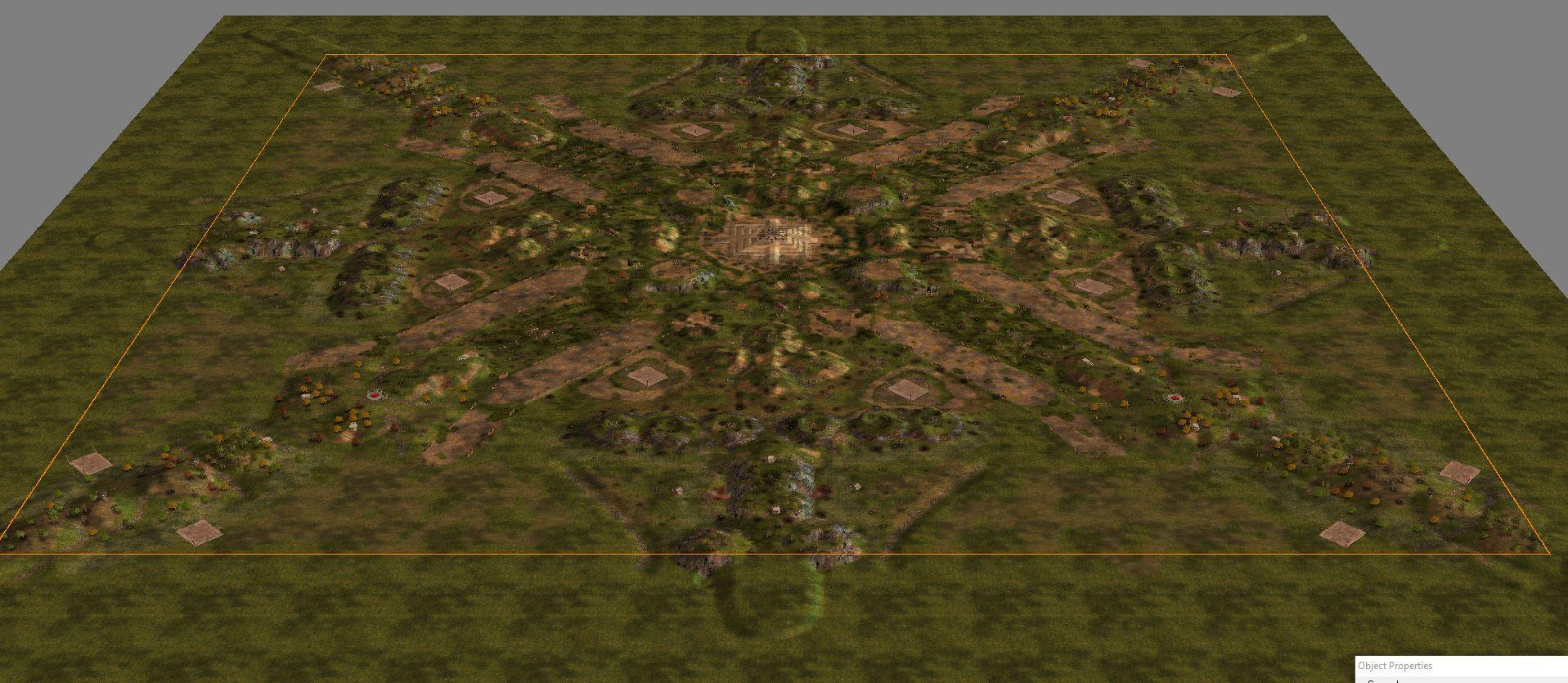 Forgotten Realm v1: карта для Command and Conquer: Generals – Zero Hour — изображение карты