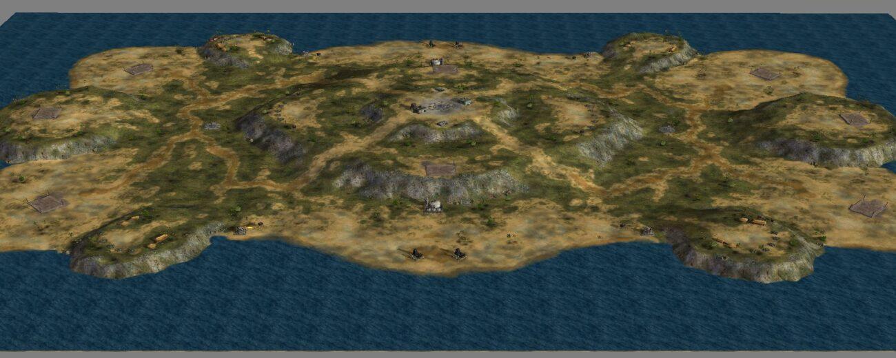 Карта Tournament A ZH v2 для Command & Conquer: Generals — изображение карты
