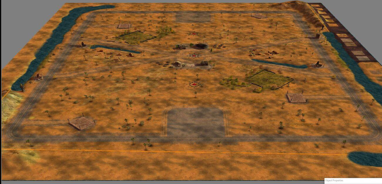 Карта Tournament Delta ZH v3 для Command and Conquer Generals Zero Hour — изображение карты