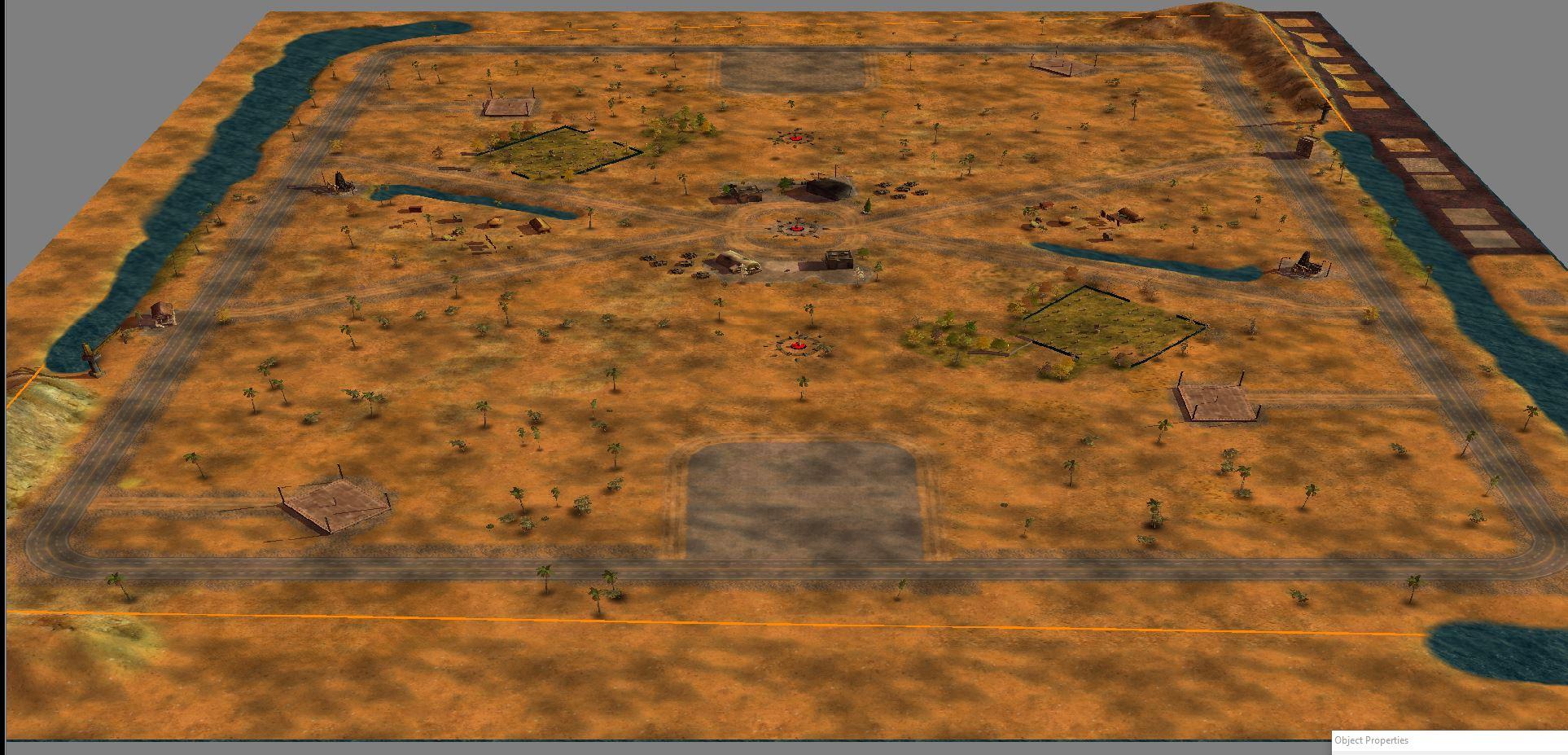 Карта Tournament Delta ZH v3 для Command and Conquer Generals Zero Hour — изображение карты