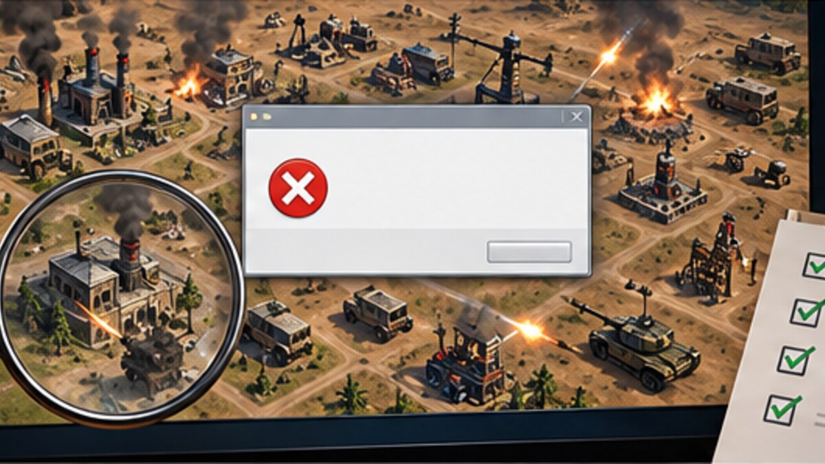 Иллюстрация: поиск причины ошибки в игре